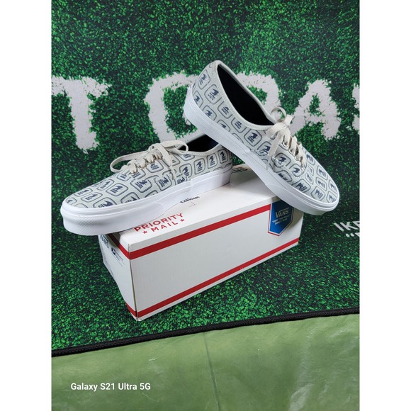 Vans USPS x Authentic \'Denim\' Size 8.5 Mens VN0A5KRDJZ8 Original Box main image 4